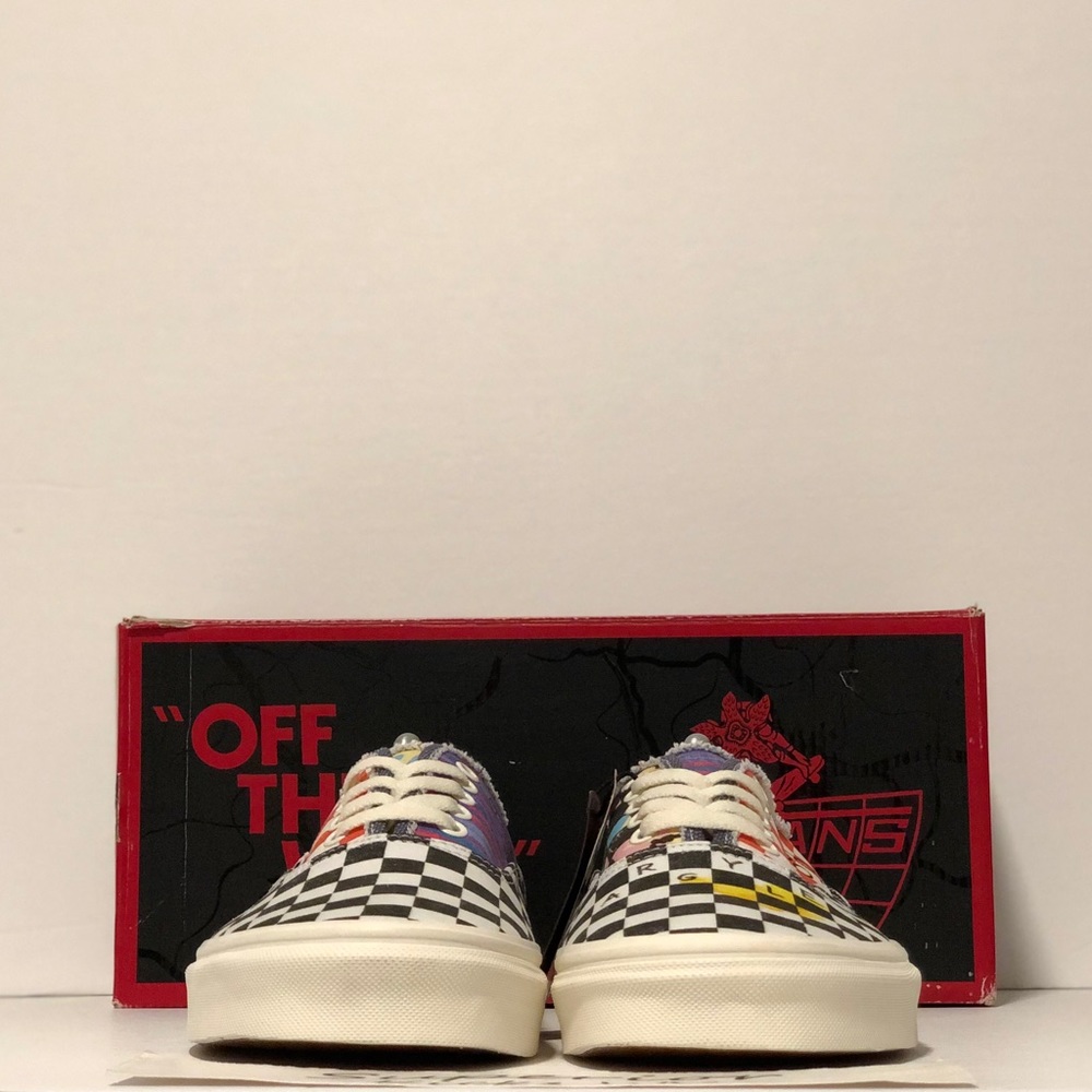 Vans Authentic (Netflix Stranger Things) “Multi/Checkerboard” - Picture 3 of 6